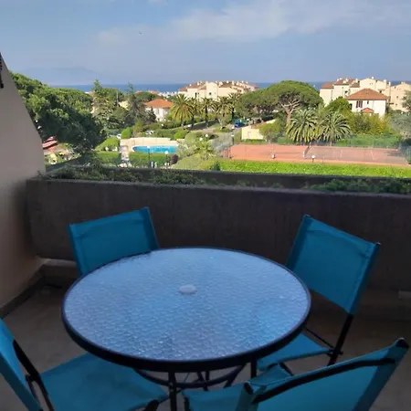 Apartamento Parc Velusine, Vue Mer, 2 Pieces, Piscines, Tennis Antibes